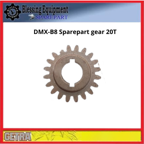 DMX-B8 Sparepart Gear 20T Fomac (Iron)     Berkualitas