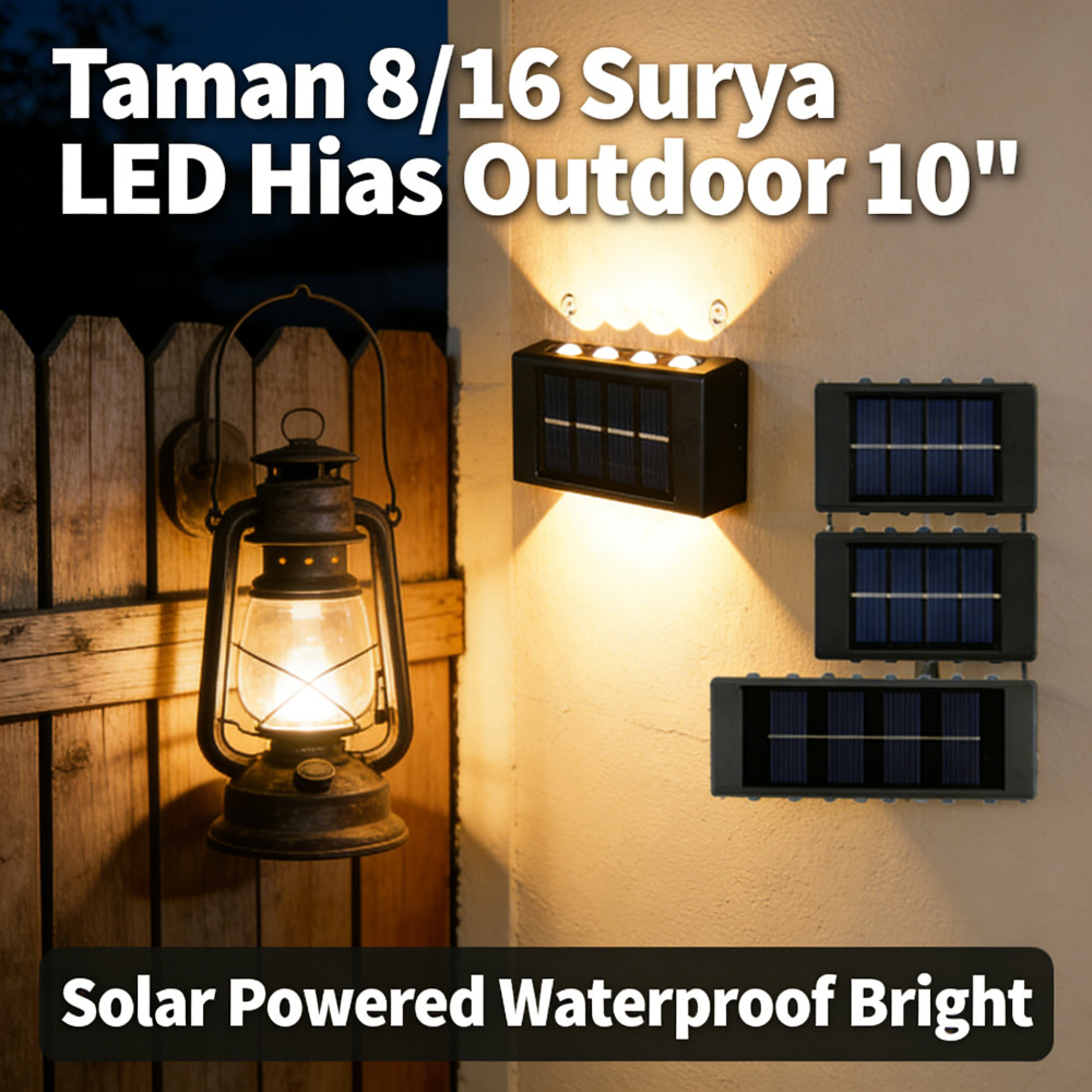 Hias Outdoor Surya Taman LED 16