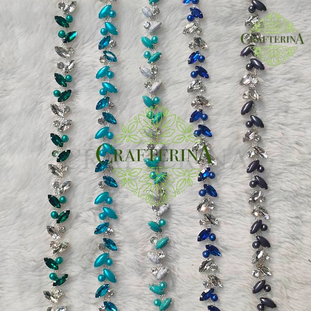 PAYET MUTIARA KRISTAL / PAYET MUTIARA / PAYET KRISTAL HIJAU / PAYET KRISTAL BIRU