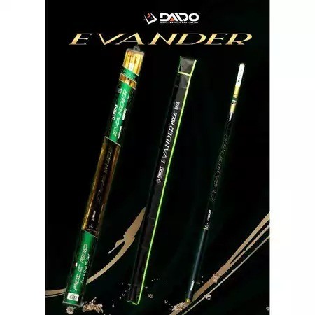 Joran tegeK pancing super hard daido Evander carbon brutal pilihan 250 300 360 450 540 630 cm