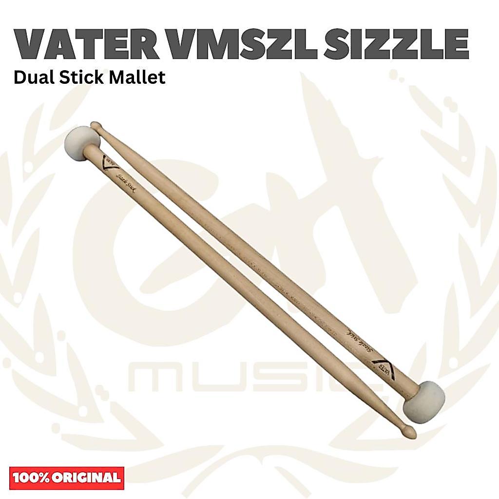 Vater VMSZL Sizzle Dual Stick Mallet - Stik Drum