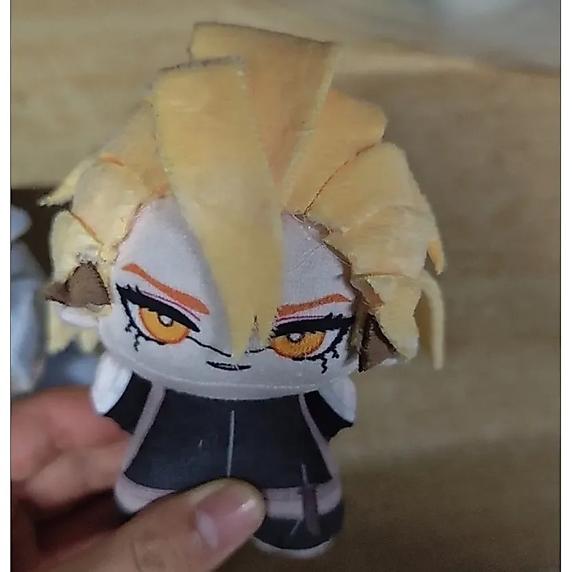 New In Stock 10cm Dr.stone Snyder Plush Doll Cute Anime Peripherals Toy Birthday Christmas Gift