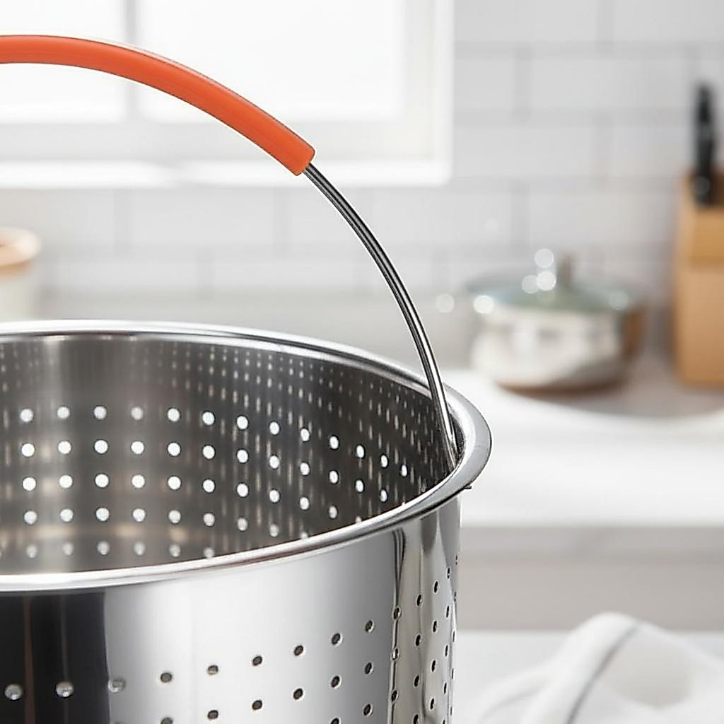 Rice Cooker Steamer Insert Versatile Electric Cooker Steamer Insert Stainless Steel Colander