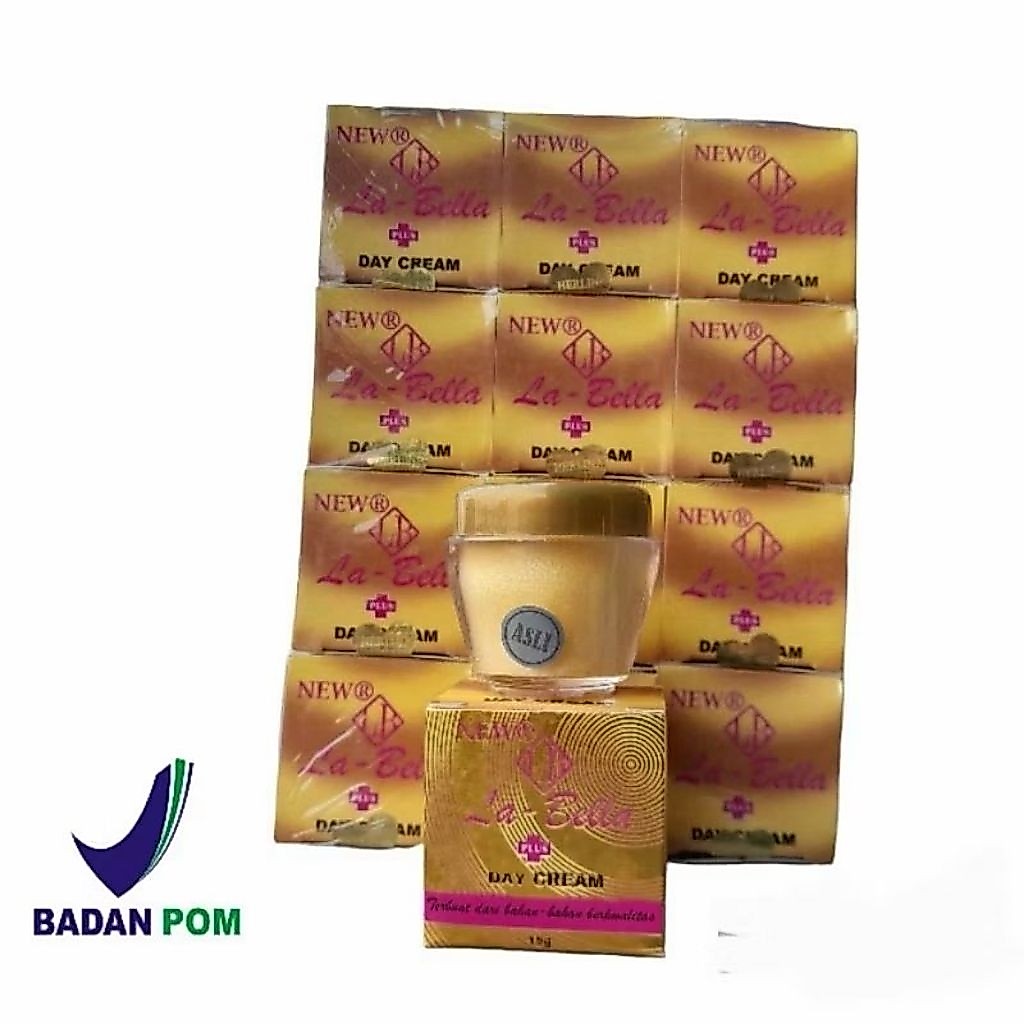 12PCS CREAM LABELLA SIANG/MALAM BPOM