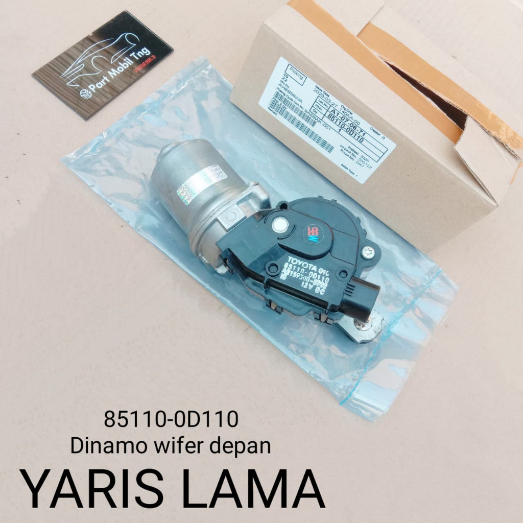 Dinamo Wiper Motor Wifer Toyota Yaris New Vios 85110-0D110 Ori