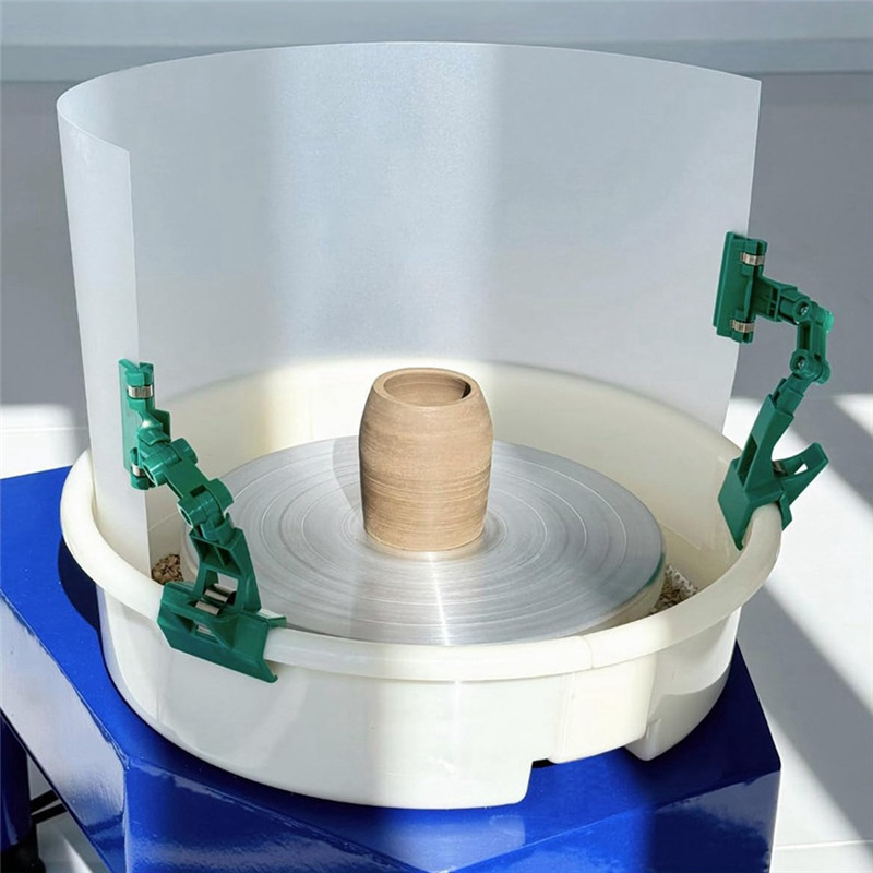 

ABUI-Clay Screen For Pottery Tool,Splash Protection Pottery Shield, Tools For Pottery