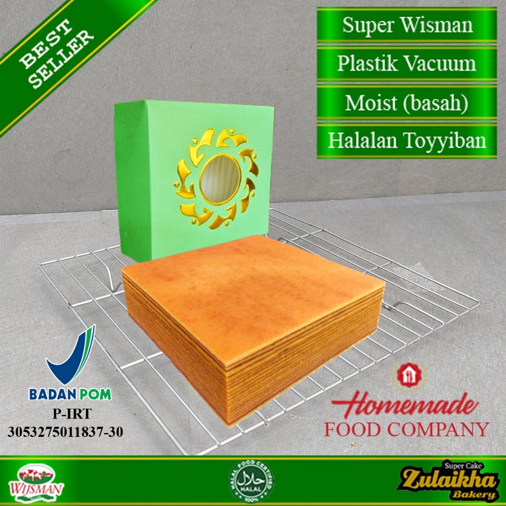 

Lapis Legit Murah Enak 20x20 Cm Tahan Lama