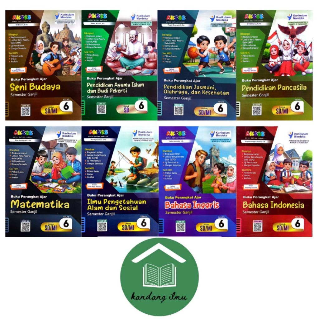 LKS AKSES Kelas 6 SD Kurikulum Merdeka