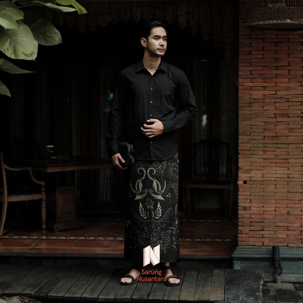 Sarung Nusantara Motif Sawonggaling Sarung Batik Pria Premium