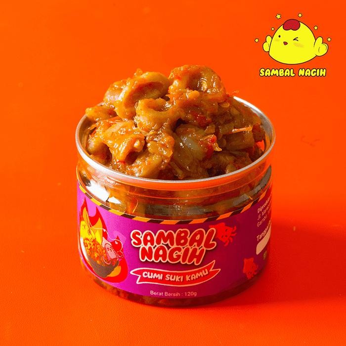 

SALE Sambal Nagih - Sambal Cumi Asin Potong Bulat - Cumi ToplesTERLARIS