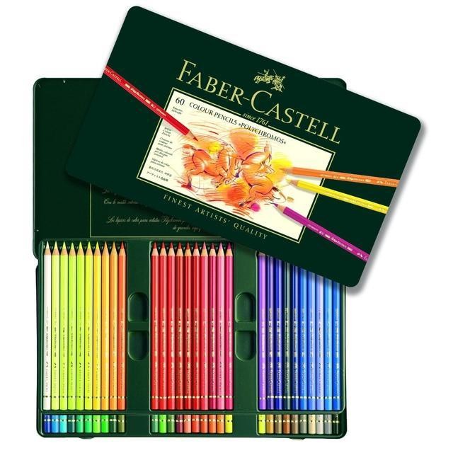 

Faber-Castell Pensil Warna Polychromos Premium Profesional set 60 - -
