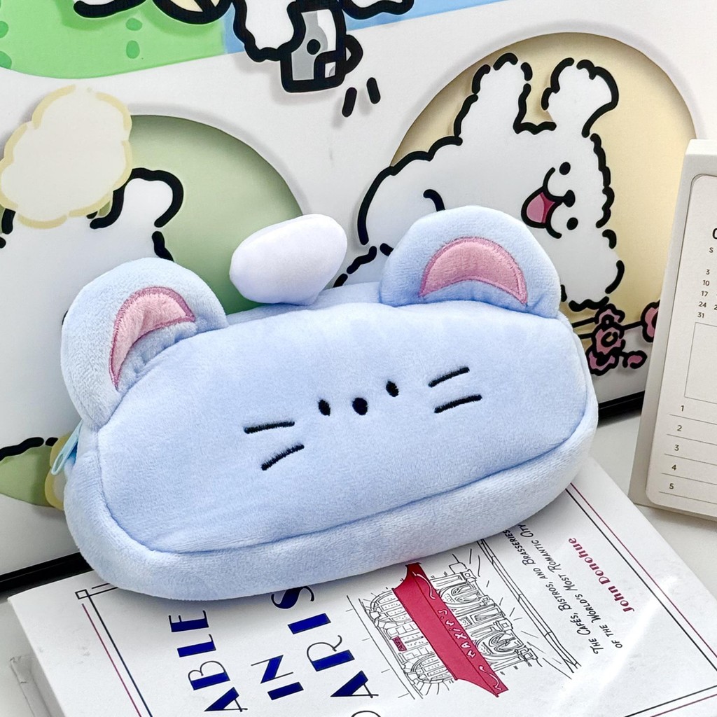 

Tempat Pensil Pouch Bag Kotak Pensil MOUSE CHEF RATATOUILLE Tempat Penyimpanan Lucu & Imut Craftycharm