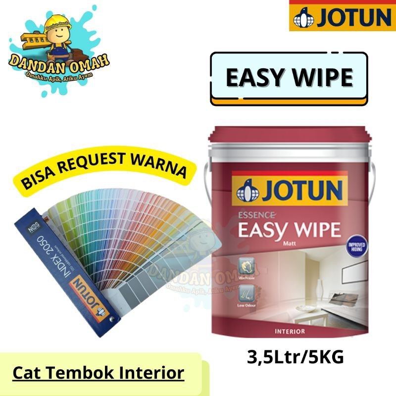 TERLARISCat Interior / Jotun Essence Easy Wipe / Easy Clean / Kualitas Medium / Kemasan 5Kg