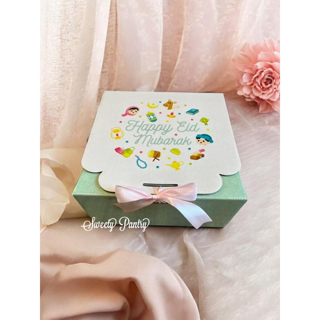

5PCS - SABI - Dus cake Box kotak kue packaging Lebaran Idul Fitri