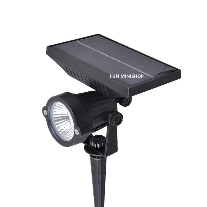 FUN MINISHOP LAMPU TAMAN SOLAR GARDEN LAMP SOLAR TENAGA MATAHARI SURYA - SOLAR KUNING - Solar Kuning