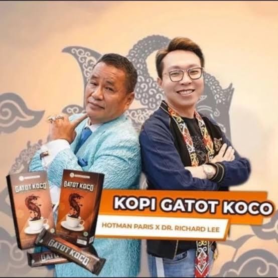 

Kopi Gatot Koco dr Richard Lee Original 1 Box 5 Sachet - 2 Box + Bonus