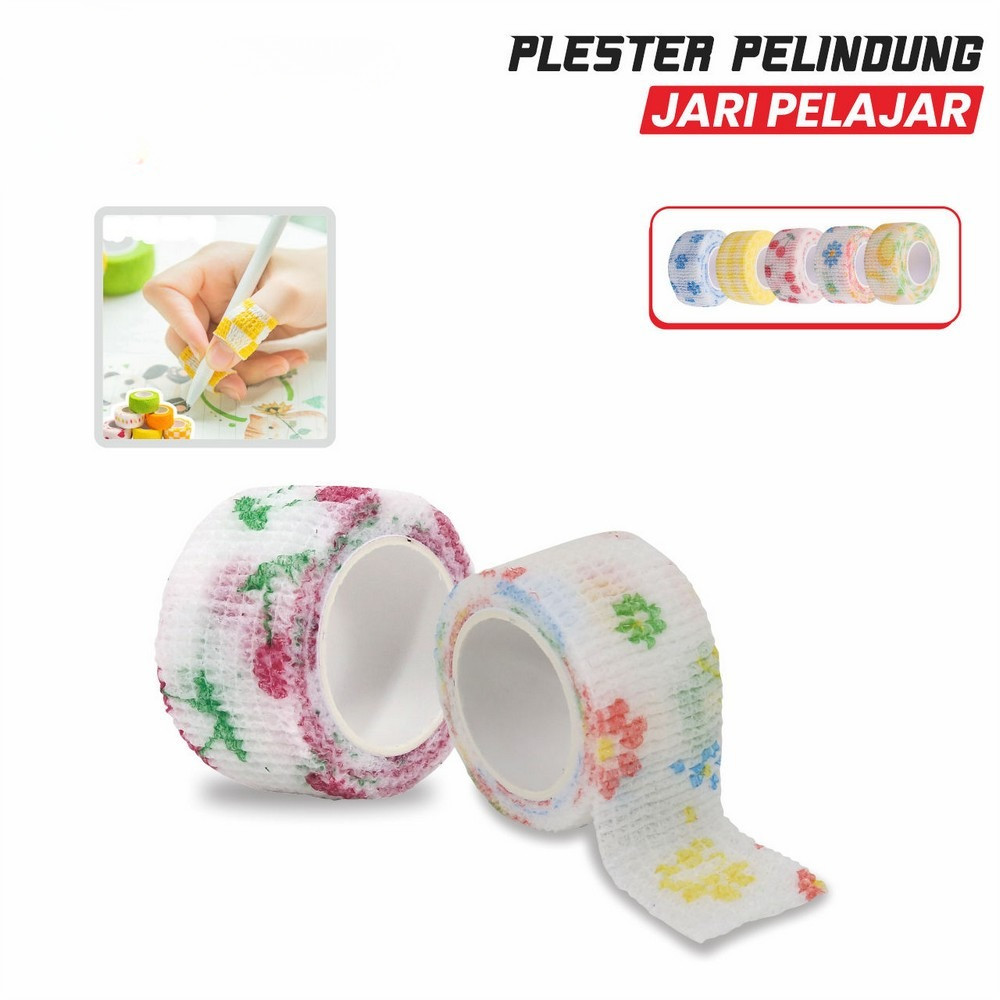 

Asmara Mandiri - Finger Tape Motif Lucu A83 Writing Finger Tape / Protective Tape Perban Jari Aesthetic
