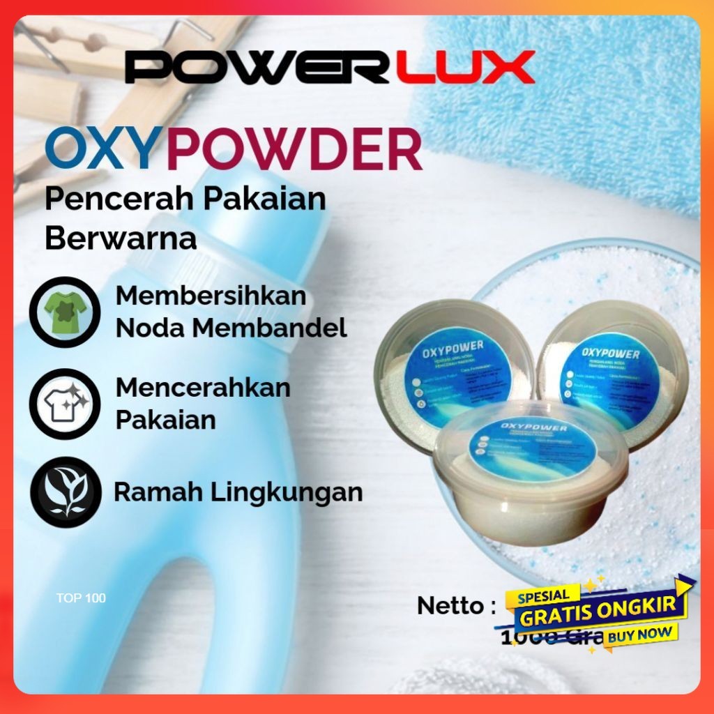Oxy Powder Powerlux - Oxy Powder 1Kg - Oxy Powder