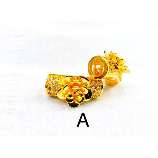 Liontin Mainan Charm Emas Aksesoris