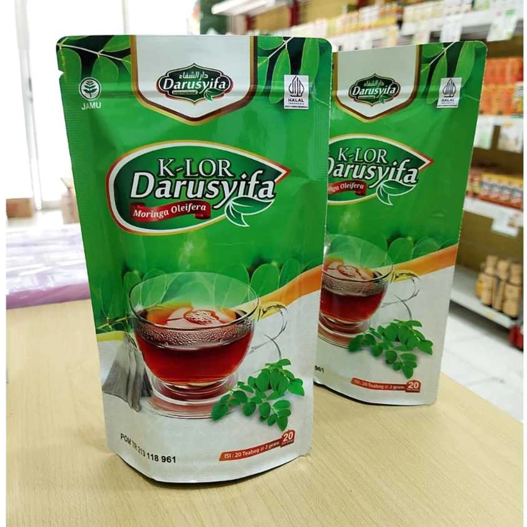 

Teh Kelor - Teh Daun Kelor -Daun Kelor - Obat Kanker - Teh Celup K Lor Darusyifa