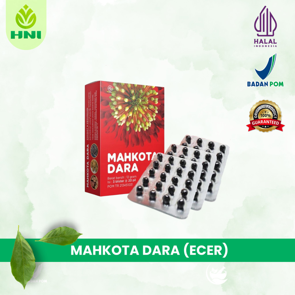 ECER - Mahkota Dara - Mustika Dara HNI HPAI - Herbal Miom Kista Hernia Keputihan