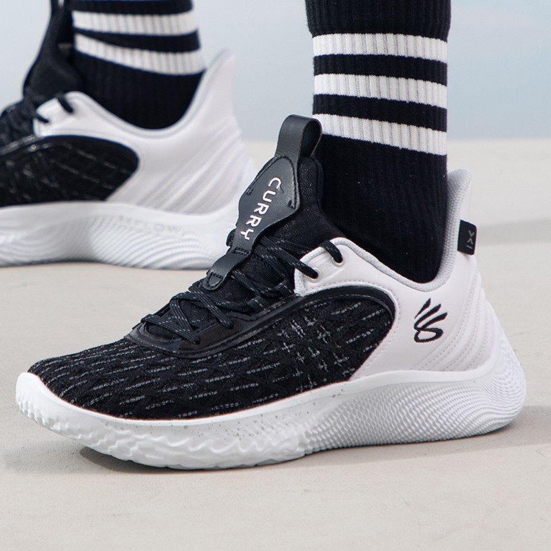 Under Armour Men Basketball Shoes Team Curry 9 Lightweight Cushioning Low Top Sneakers Training Shoe