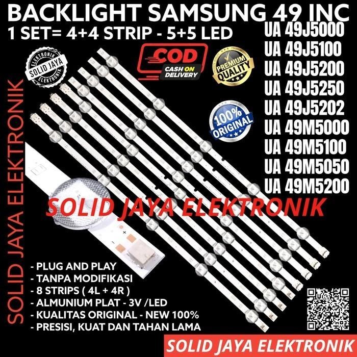BACKLIGHT SAMSUNG UA49M5000AK U49M5100AK UA49M5000 UA49M5100 AK BL LED