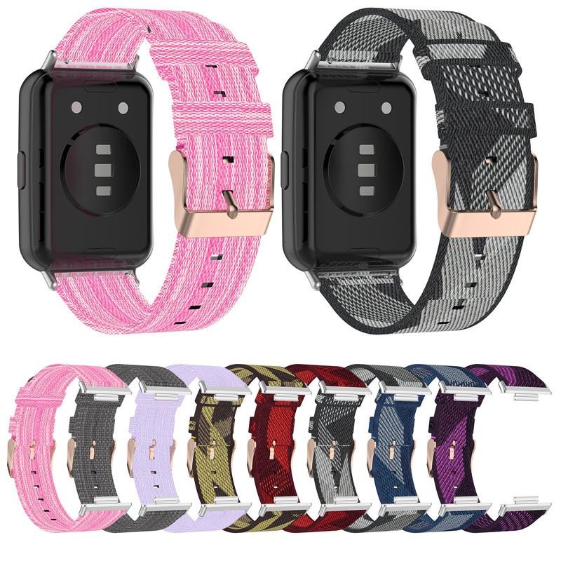 Nylon Loop Band For Huawei Watch fit2 active Smart watch Replacement Nylon Bracelet Correa For Huawe