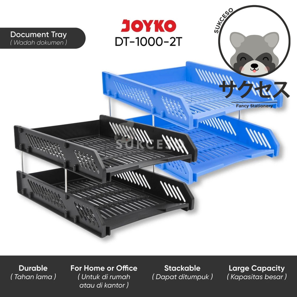 

Joyko Document Tray Wadah Dokumen 2 Tray DT-1000-2T