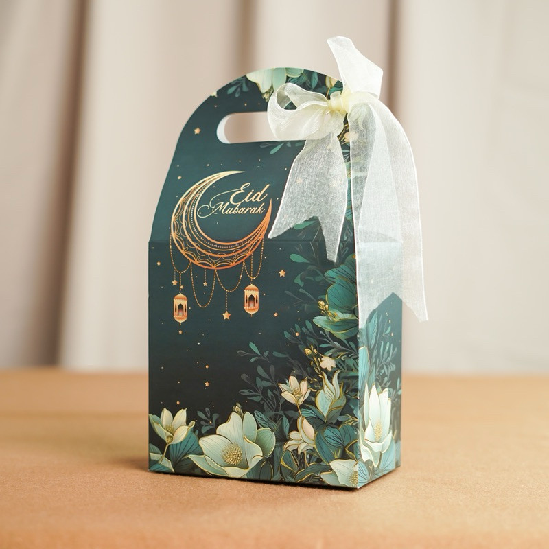 

Box Kue Ramadhan Hijau Gold Box lebaran Kue Kering Idul Fitri Dus Kue Kering Lebaran Kotak Kue Lebaran / Madame Packaging