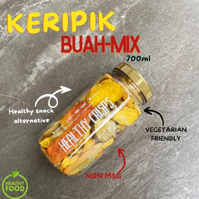 

SALE HEALTHY CRISPS - MIX BUAH - 700ml 150-185grTERLARIS