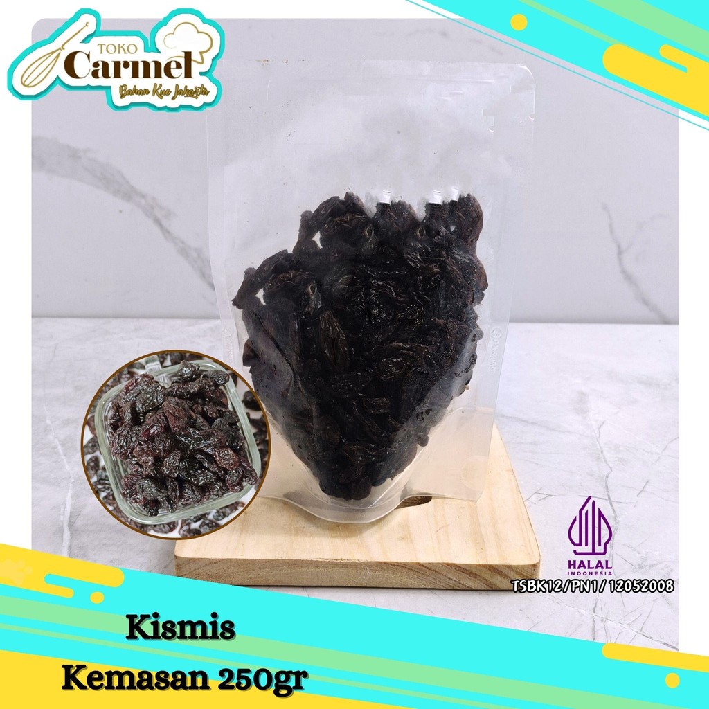 

Kismis 250gr/ Raisin siap pakai untuk campuran cake