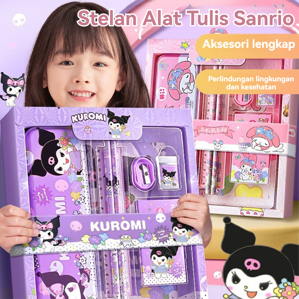 

Alat Tulis Set / Anak Alat Tulis 1 Set Lengkap / Alat Tulis Sekolah Lucu Sanrio Sekolah Labub Kado Anak Alat Tulis Set
