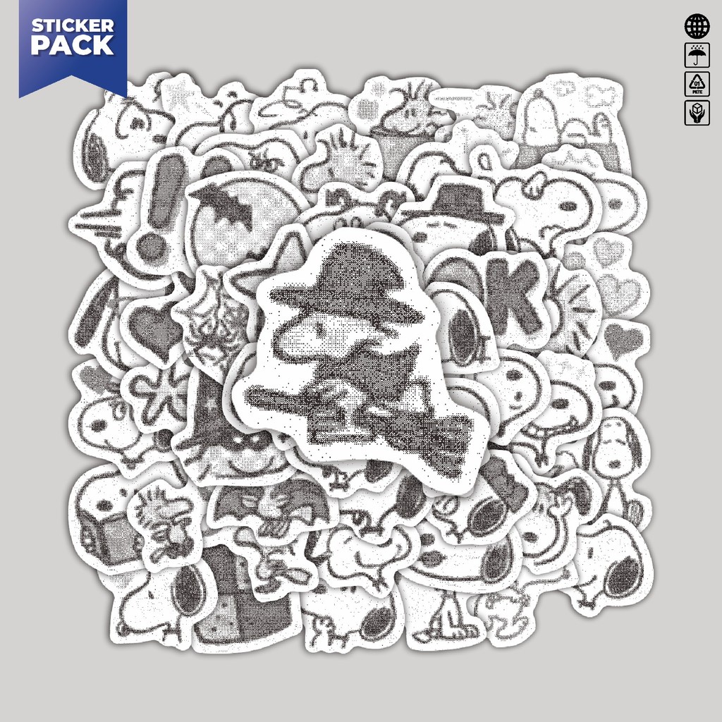 

[100PCS]Stiker Pack Stiker Kartun Soopy V48 Aesthetic Vinyl Anti Air Dekorasi Sticker Laptop Buku Journal Koper Helm Casing HP Gitar Helm Skateboard
