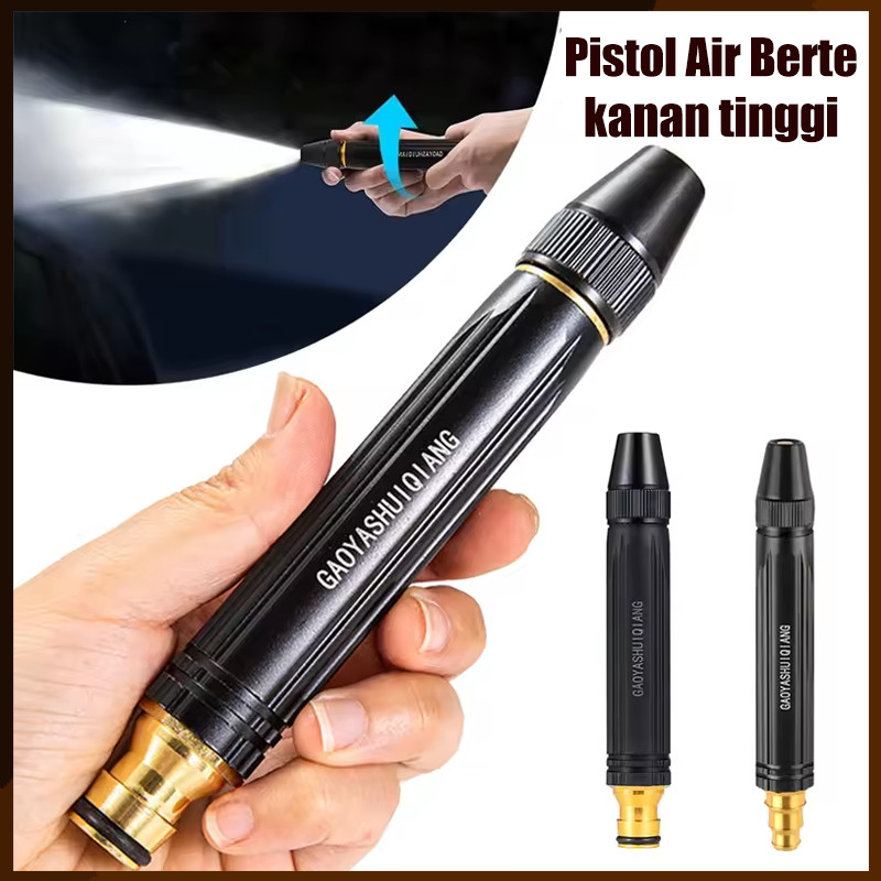 Kepala Semprotan Air Cuci Mobil Motor Tanpa Listrik High Pressure / Kepala Semprotan Jet Air / Hose 