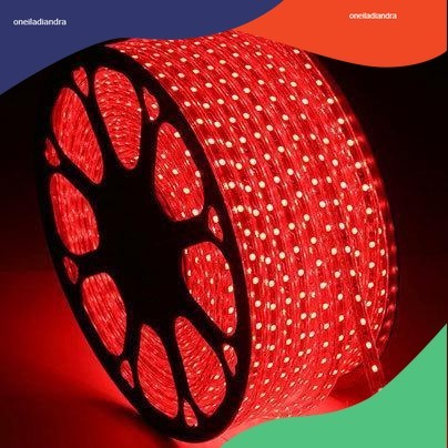 LAMPU HIAS SELANG 5050 MERAH 5M PUTIH 5M/MERAH 10M PUTIH 10M
