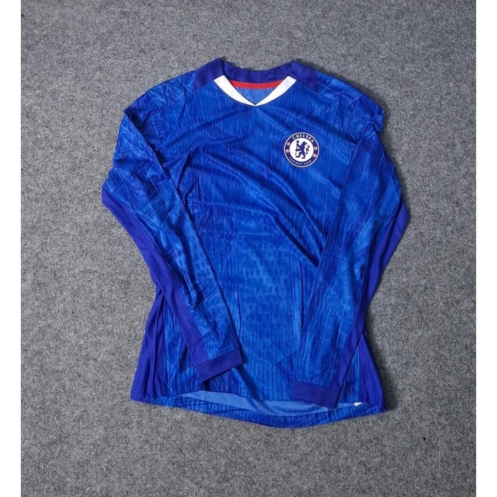 (PLAYER ISSUE) LONGSLEEVE LS JERSEY BOLA CHELSI HOME 2025/2026 LENGAN PANJANG NEW JERSEY BOLA // JER