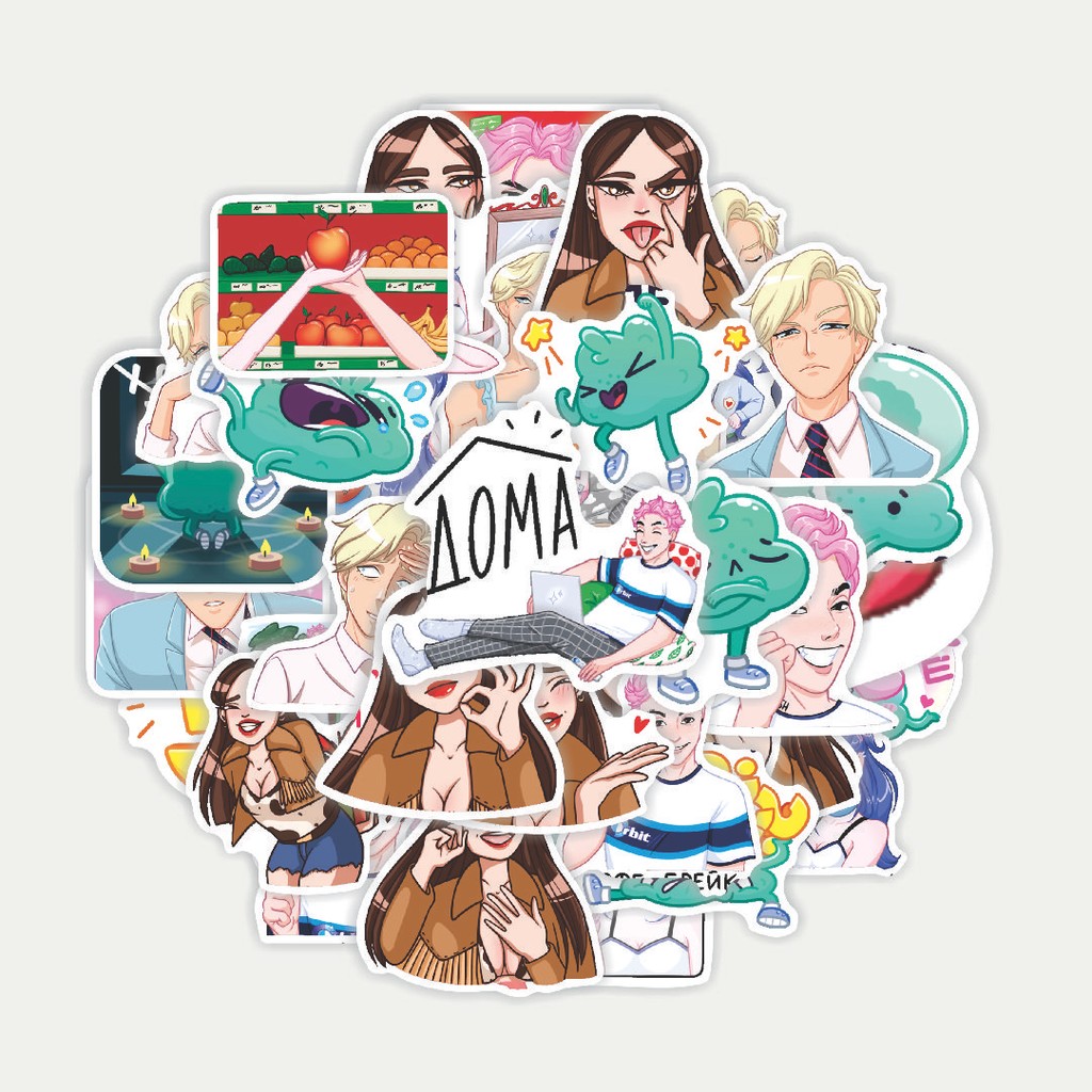 

Sticker Pack Stiker Bubble Gum | Sticker TUMBLR | Stiker LAPTOP KOPER HELM