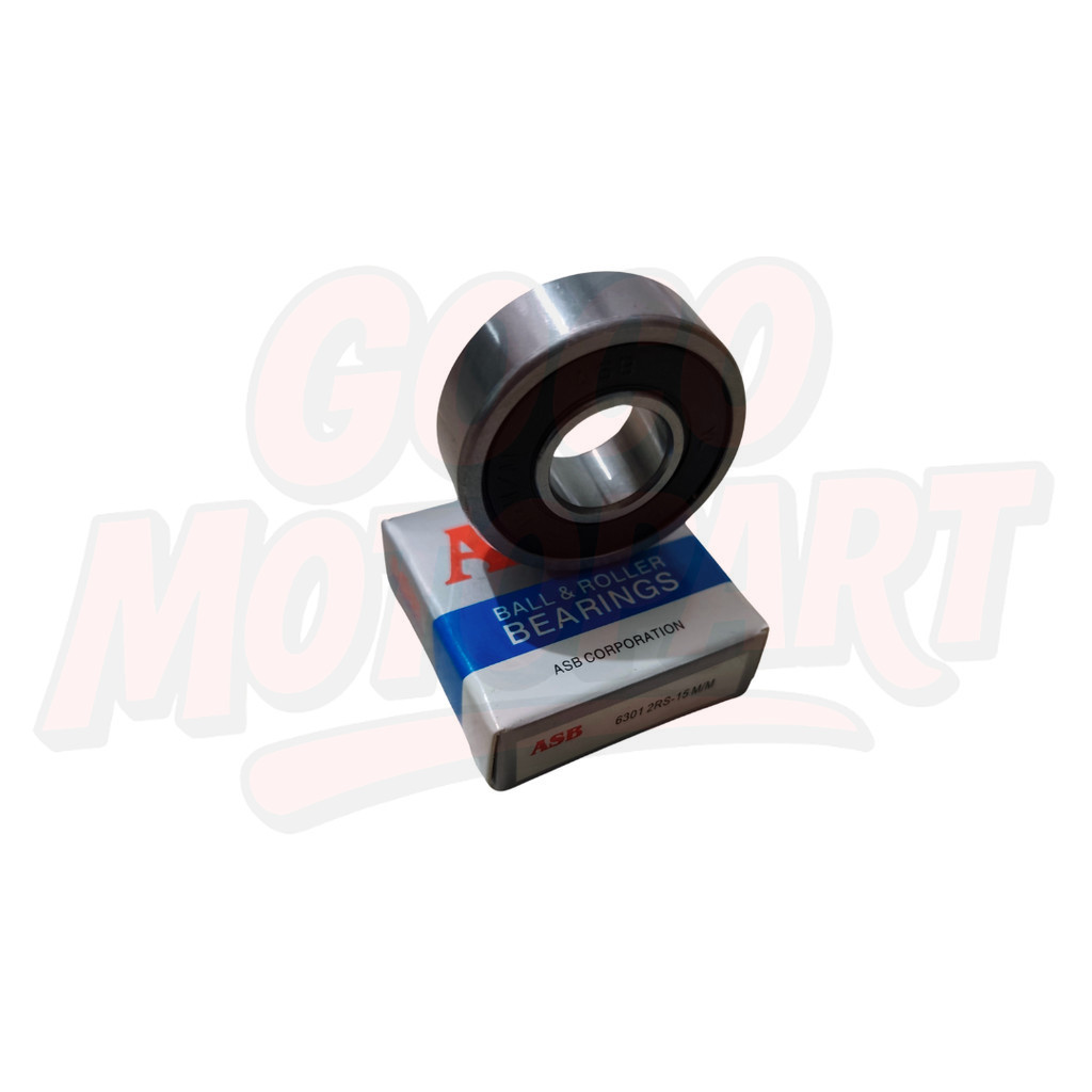 BALL BEARING 6301 2RS 15MM 6301-15 2RS