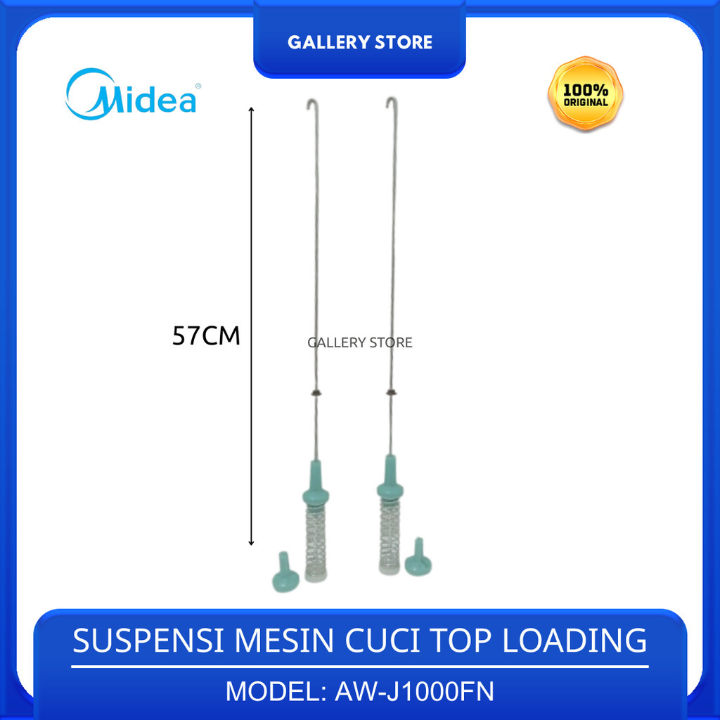 Per Spring Suspensi Shock Gantung Tabung Mesin Cuci MIDEA AW-J1000FN