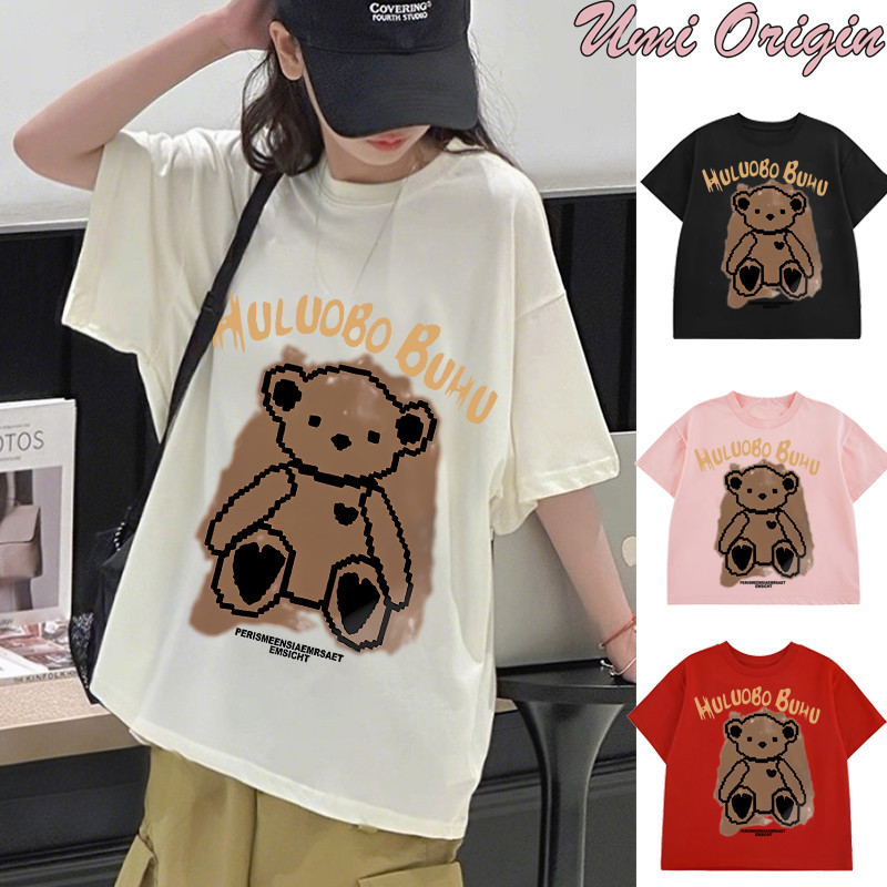 【Umi Origin】Kaos anak cetakan|cewek Manis Korea Oversize |2-15 Tahun|kaos Cetakan Kaos cetakan berua