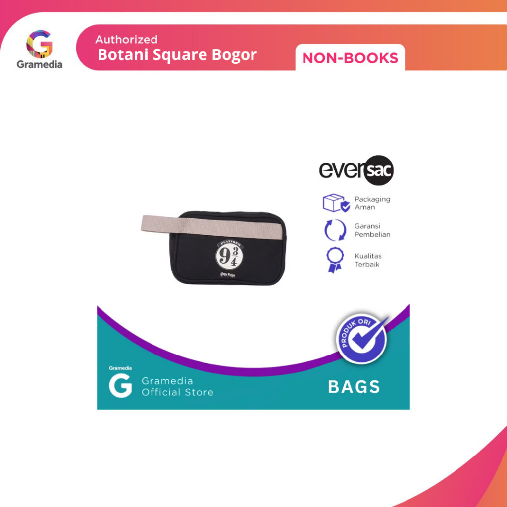 

PROMO!Gramedia Bogor - Eversac Pouch Harry Potter 9 3/4READY