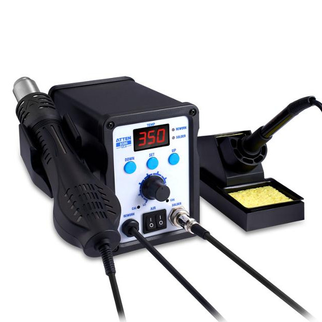 8586 Professional Hot Air Rework Infrared Cpu Soldering And Desoldering Station