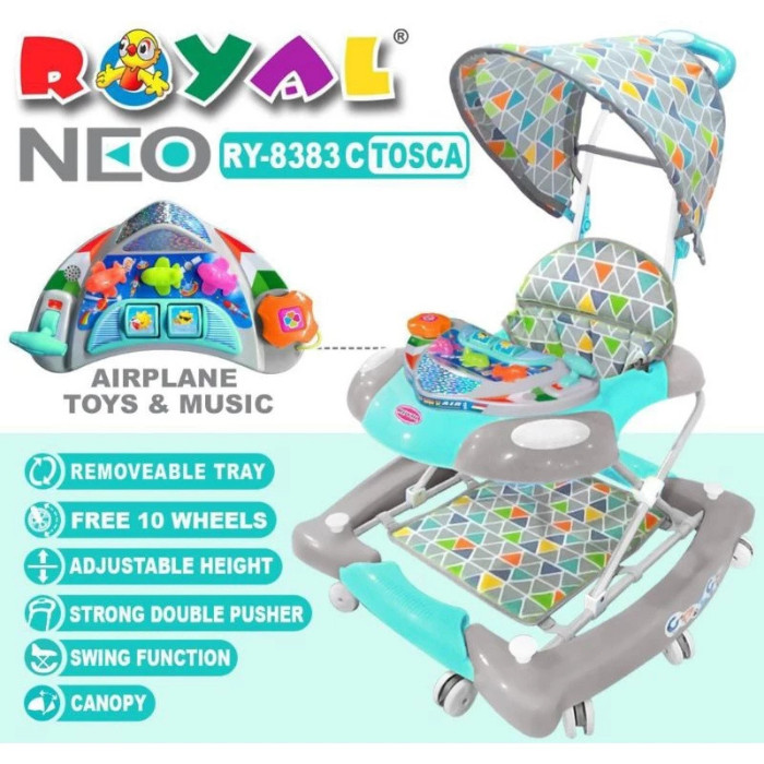Baby Walker Royal Belajar Jalan Untuk Bayi TIPE RY-8383SC