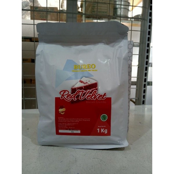 

BUREO REDVELVET CRUMB (KASAR) 1KG REMAHAN BISCUIT WARNA RED VELVED UNTUK TOPPING ATAU LAINNYAMurah