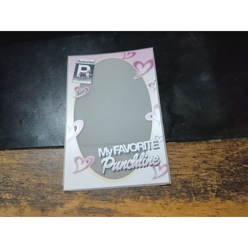 CETAK Freebies Photocard Semi Transparan Custom