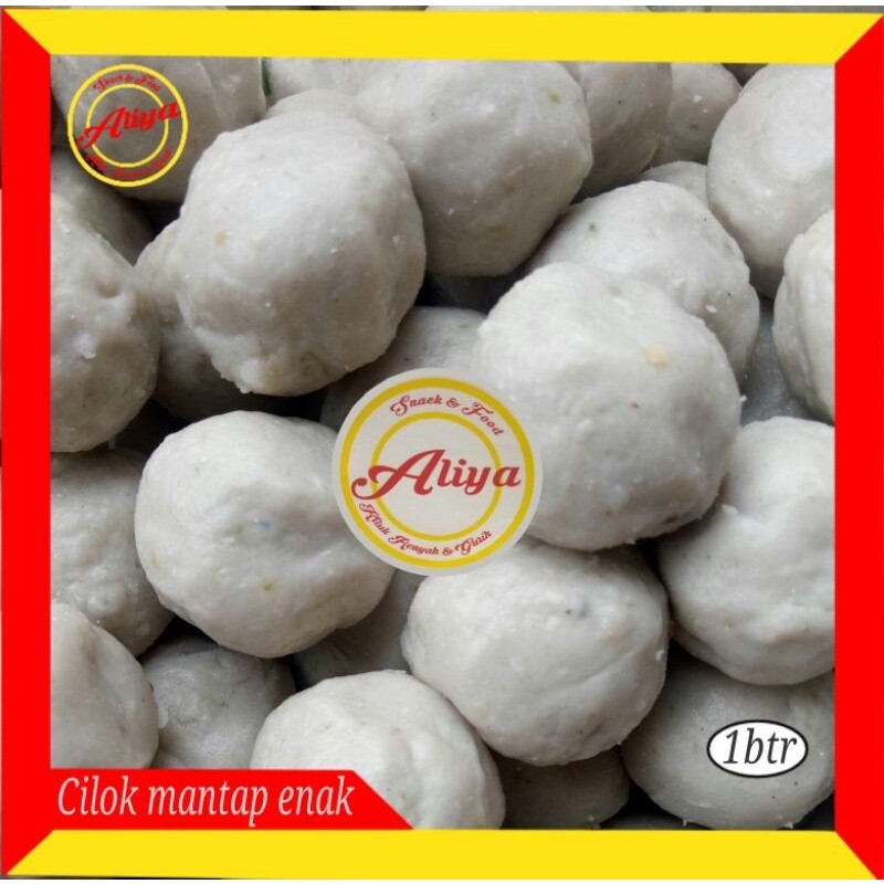 

1kg CILOK MANTAP enak harga perbutir, enak kenyal sehat bergizi