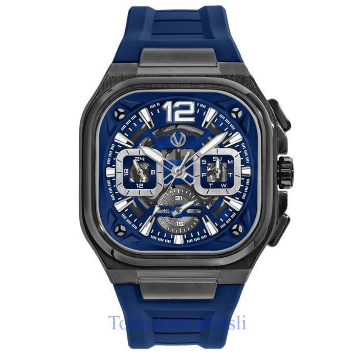 Promo Original Jam Tangan Pria Christ Verra CV 109068G-36B BLU Blue Grey Garansi Resmi 2 Tahun
