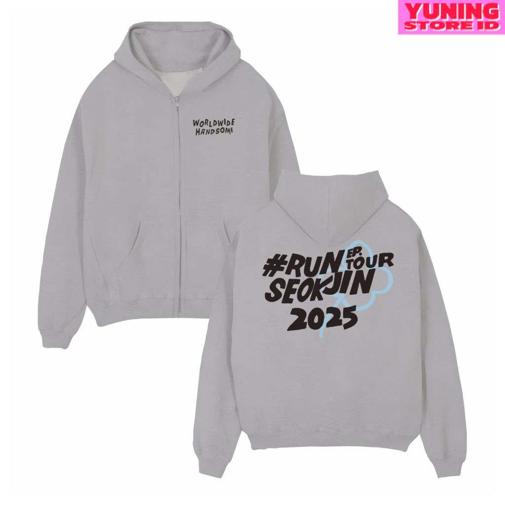 YSID Hoodie Zipper Bangtan Run Seokjin Tour 2025 DB