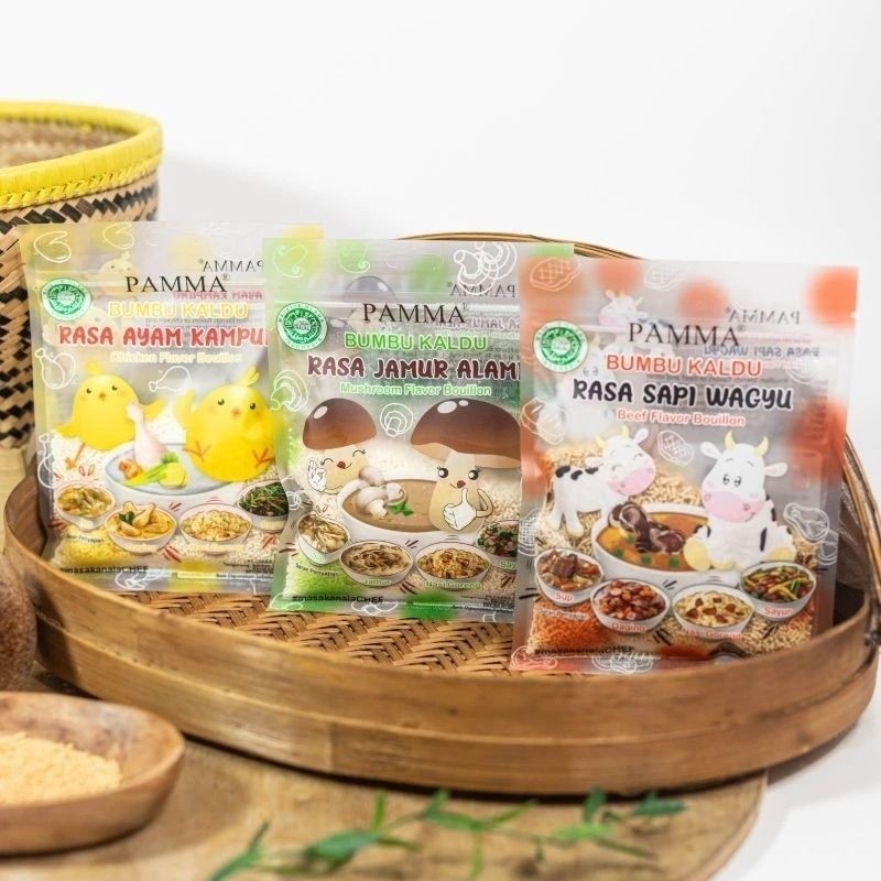 

pamma kaldu jamur 80gr - ABM